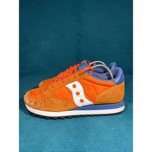 Saucony Jazz Original Vintage Orange Blue Sneakers Men’s 9.5